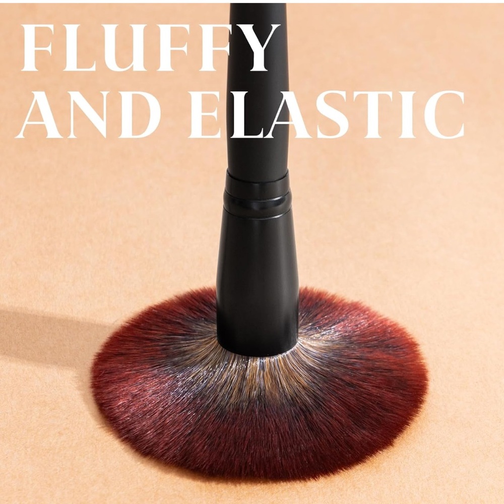 26Pcs Black labeled Makeup Brushes Set Professional, Full Face ULTRA SOFT - Picture 9 of 13